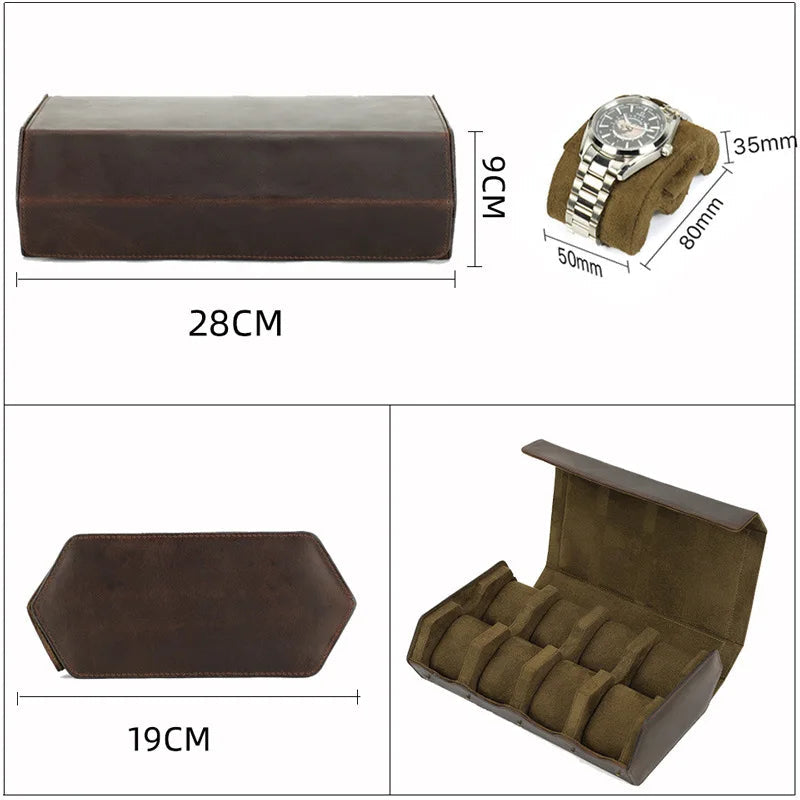 WATCH BOX - LEATHER CASE 8