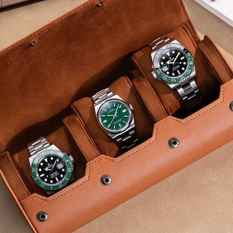 BOITE À MONTRES - ÉTUI 3 MONTRES
