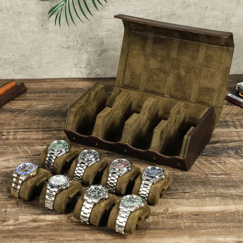 BOITE À MONTRES - ÉTUI CUIR 8 SwissTimeReserve