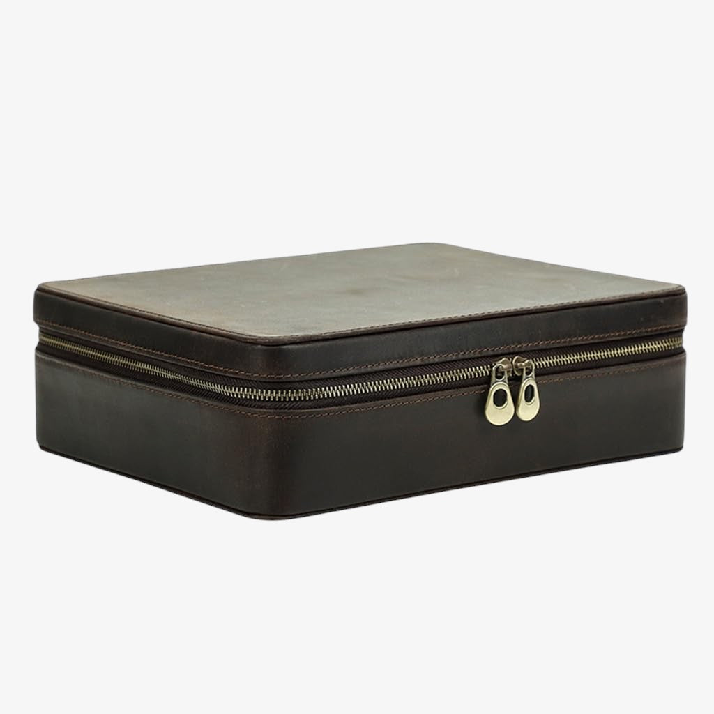 BOITE À MONTRES - ÉTUI CUIR PRESTIGE