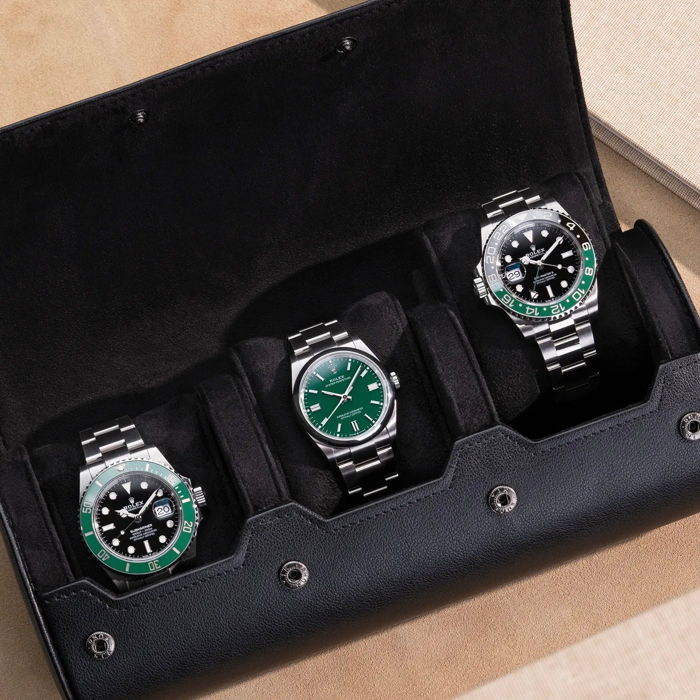 BOITE À MONTRES - ÉTUI 3 MONTRES SwissTimeReserve