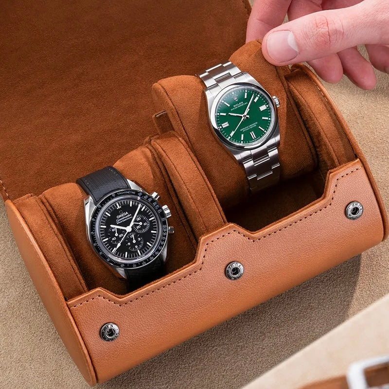 BOITE À MONTRES - ÉTUI 2 MONTRES
