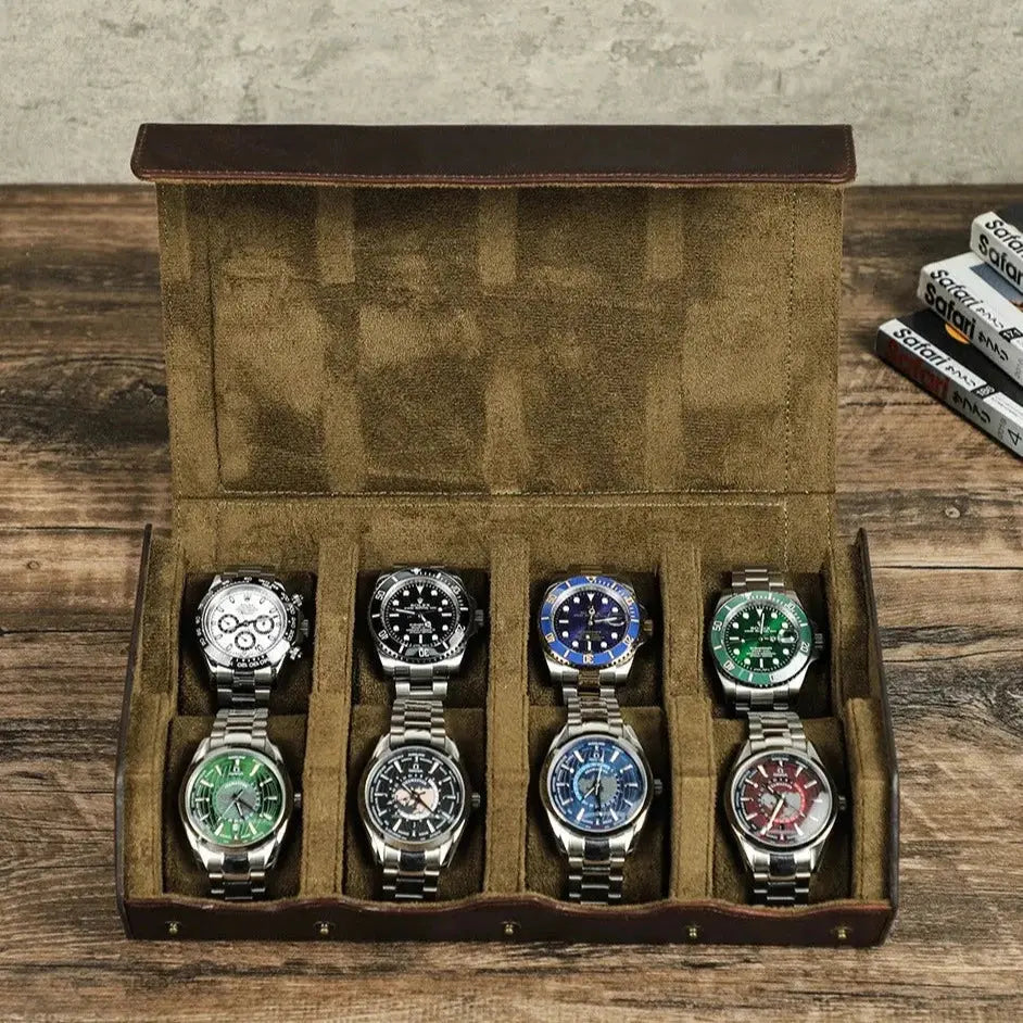 BOITE À MONTRES - ÉTUI CUIR 8 SwissTimeReserve