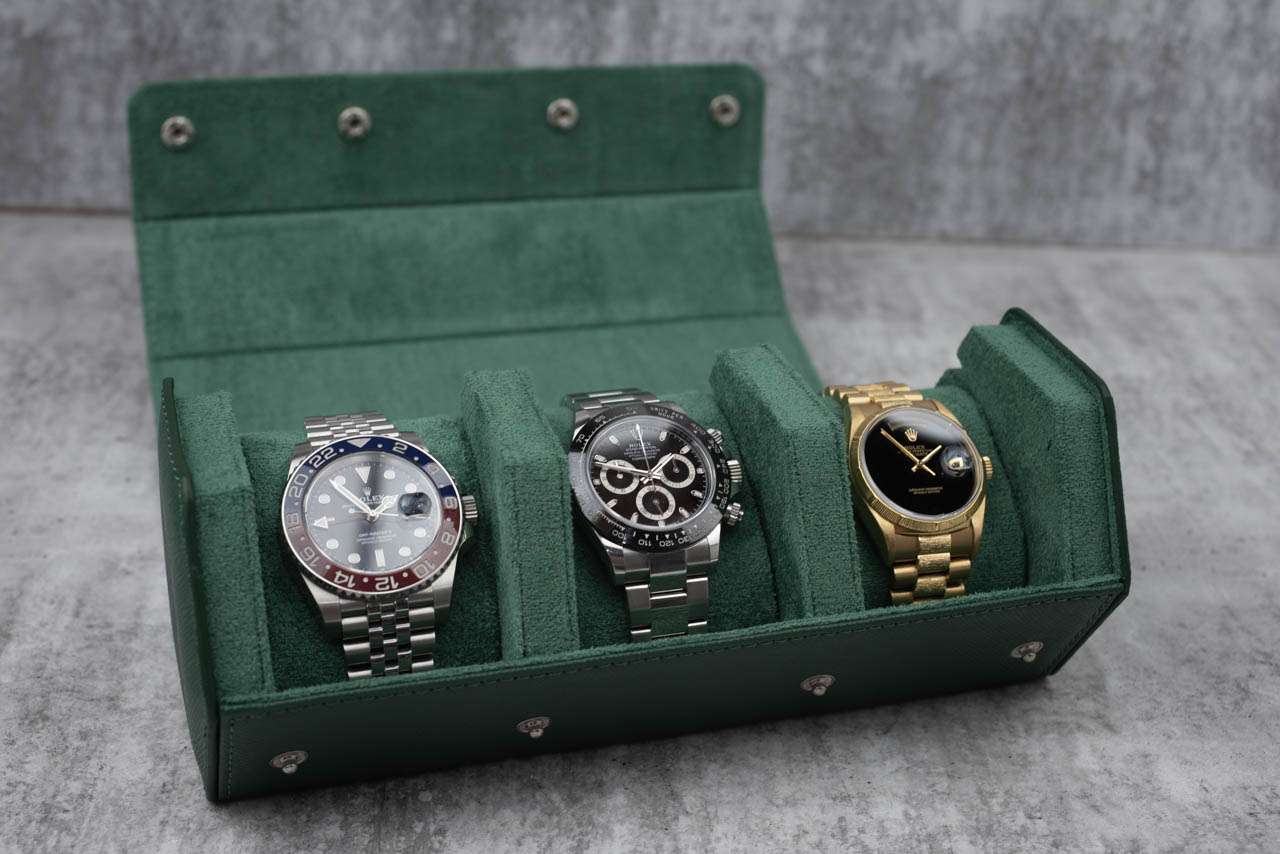 ÉTUI 3 MONTRES - HEXAGONAL