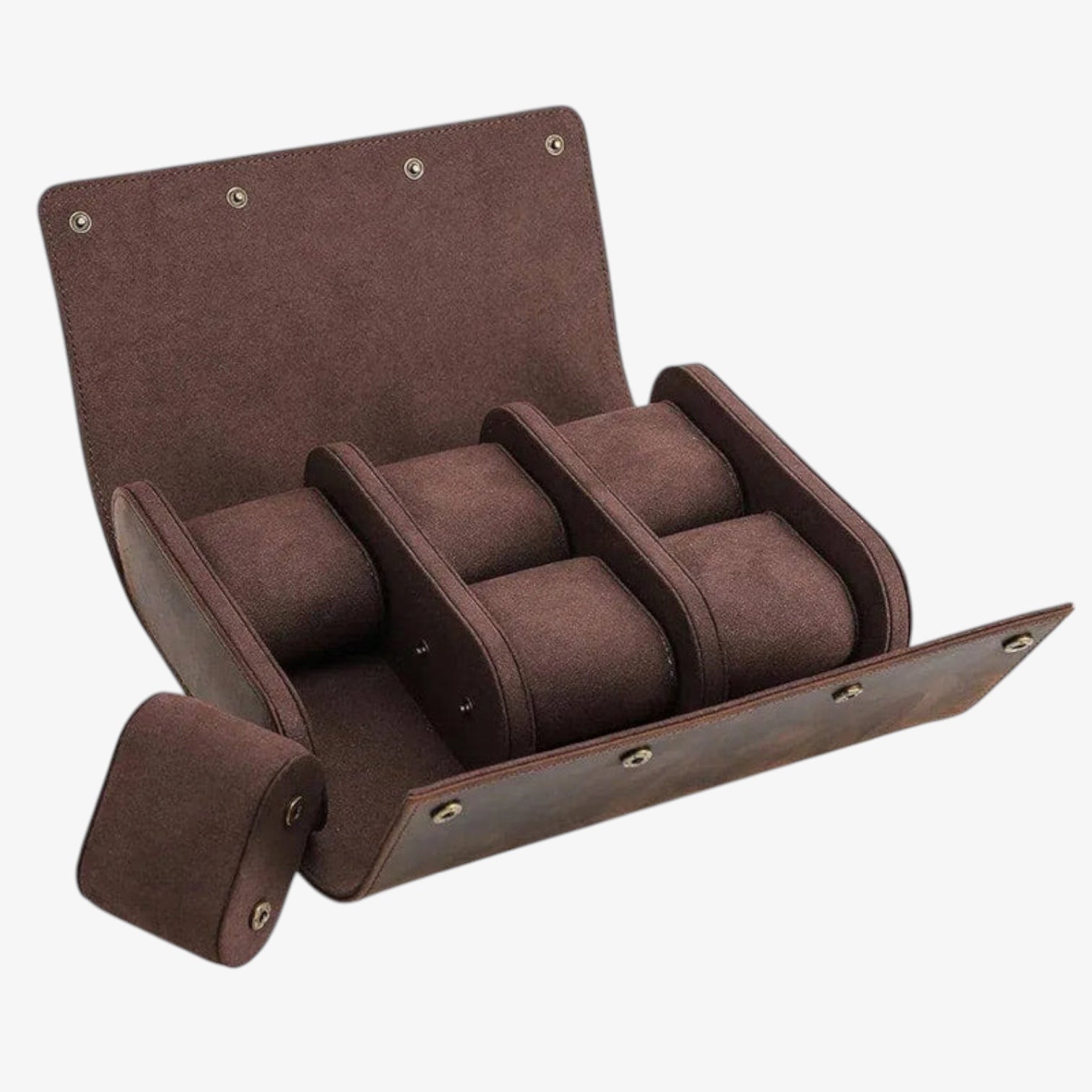 ROLL EN CUIR 6/8 MONTRES,- VINTAGE SwissTimeReserve