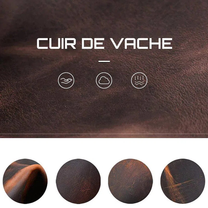 ROLL EN CUIR 6/8 MONTRES,- VINTAGE SwissTimeReserve