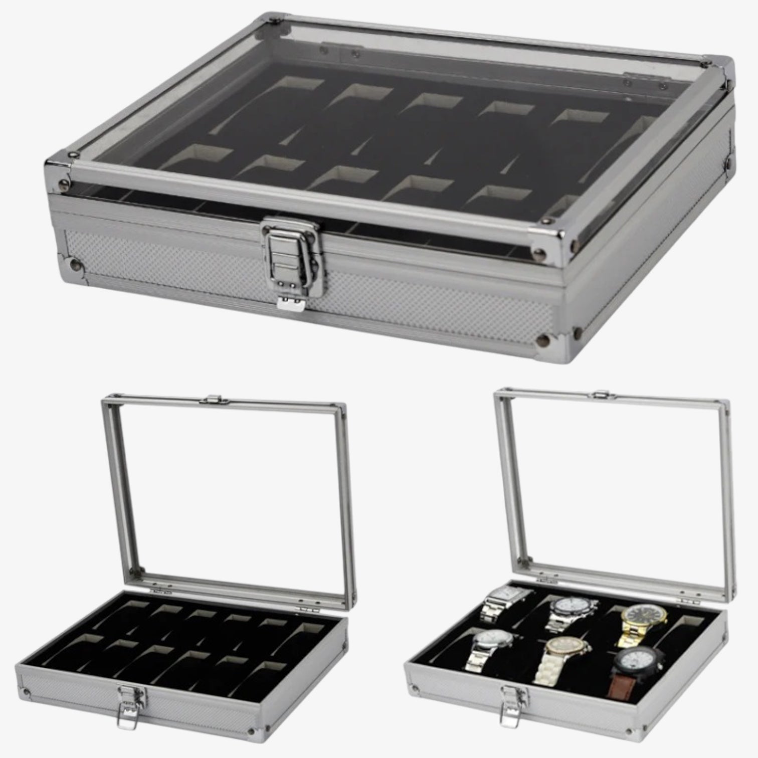 BOITE À MONTRES - ALUMINIUM