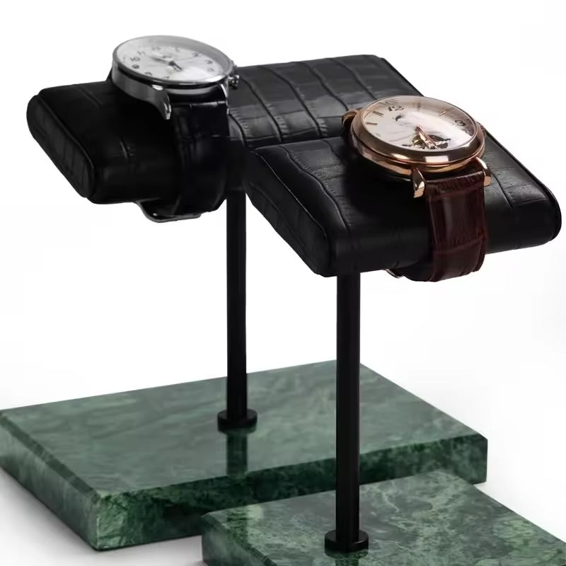 PRÉSENTOIR MONTRES - MARBRE VERT SwissTimeReserve