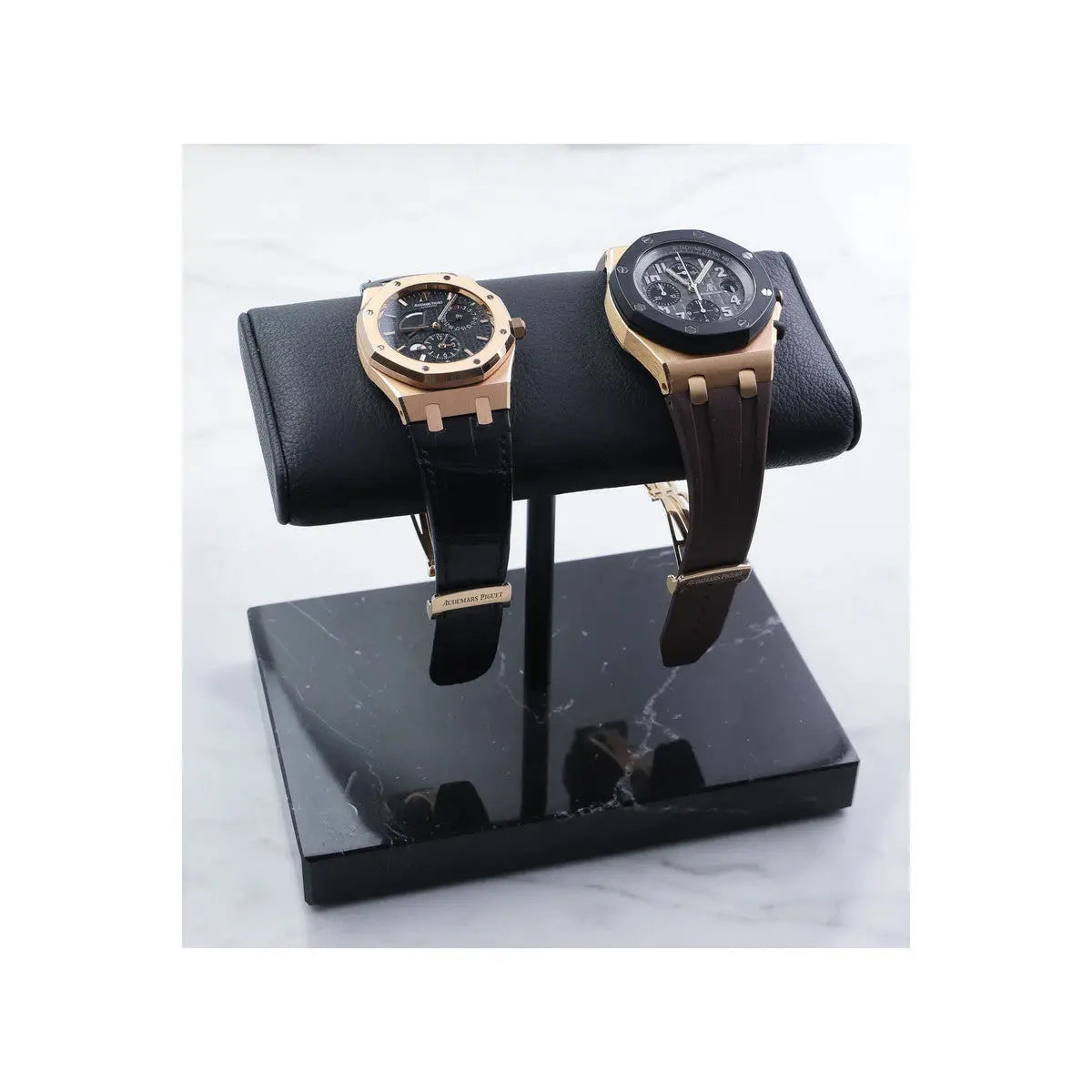 PRÉSENTOIR MONTRES - MARBRE NOIR SwissTimeReserve